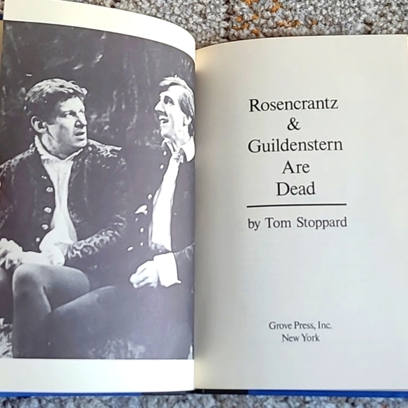Hardcover VTG Rosencrantz & Guildenstern Are Dead a Play By Tom Stoppard - Picture 3 of 7